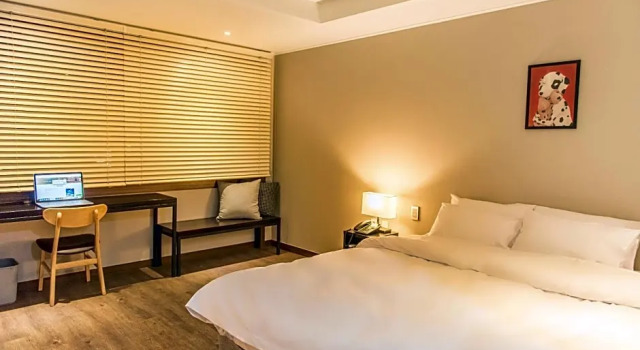 Двухместный номер Deluxe с видом на море Check Inn Hotel Jeju