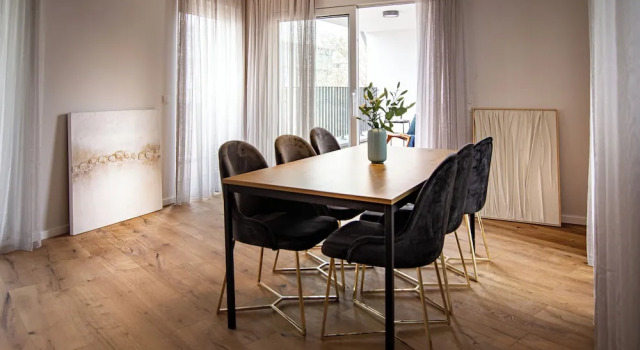 Люкс Deluxe с видом на гавань Sleep Inn Medienhafen Suites