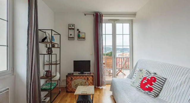 Appartement Hendaye, 2 pièces, 4 personnes - FR-1-2-410, Забронировать Апартаменты/квартира Апартаменты Андай, рядом с Plage des Deux Jumeaux, Апартаменты/квартира