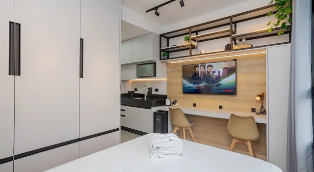 Студия Condomínio CWBe Residence