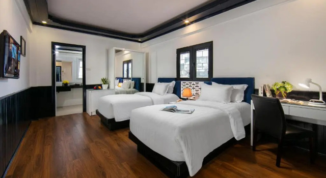 Двухместный номер Deluxe Hanoi Solo Hostel