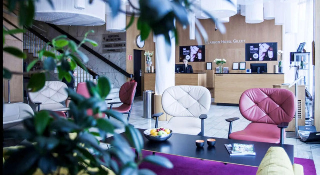 Одноместный номер Economy Clarion Hotel Gillet