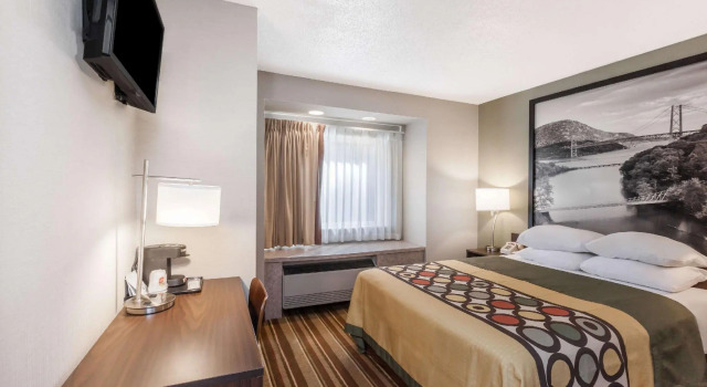 Standard- dobbelt værelse Super 8 by Wyndham Schenectady/Albany Area