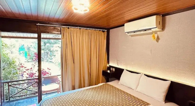 Вилла Deluxe с балконом и с видом на сад Puunee Wild River Villas Borobudur