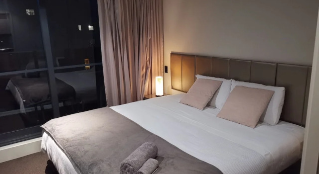 Апартаменты с 2 комнатами с видом на город Auckland CBD Modern 2 Bedroom Apartment