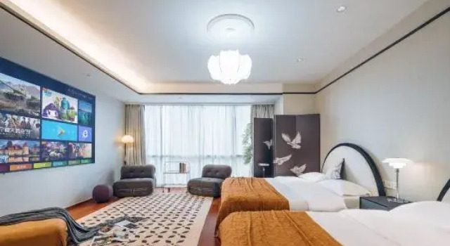 Семейный люкс с 2 комнатами SuYe·High-rise Designer Hotel