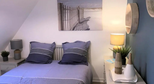 Коттедж с 2 комнатами Cottage T3 à 5 minutes à pied de la plage