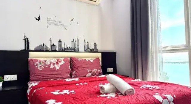 2 Bedroom Suite SeaView @ Mansion One near Gleanegles, Penang (2-6pax), Prenota Hotel George Town Penang
