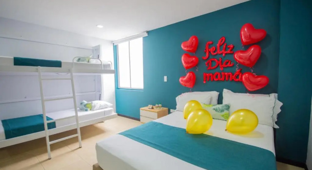 Четырёхместный номер Standard Greenview Medellin By St Hoteles