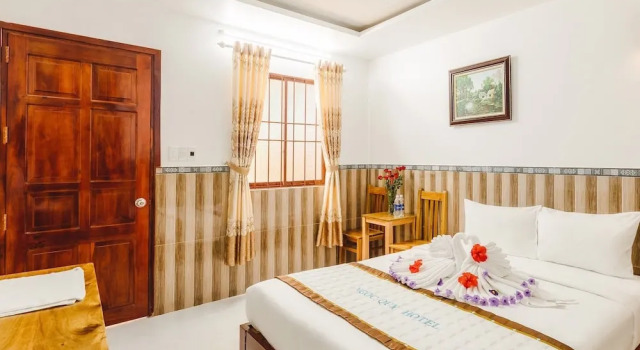 Бунгало Deluxe c 1 комнатой Ngoc Qui Bungalow