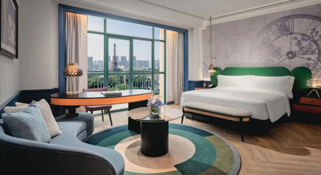 Двухместный номер Premium Window Of The World View Hotel Indigo Shenzhen Overseas Chinese Town by IHG