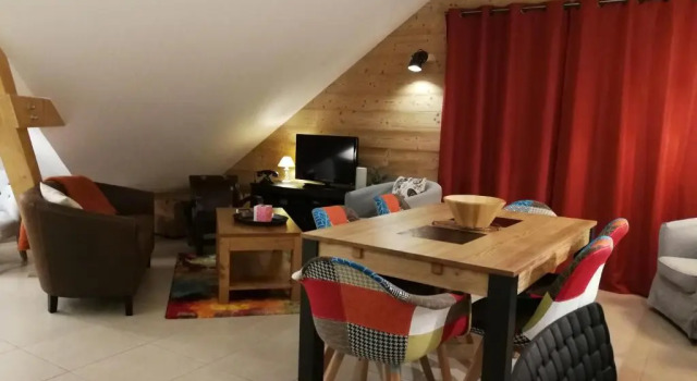 Le Balcon des Aravis, Забронировать Апартаменты/квартира Отели Сен-Жерве-Ле-Бэн с парковкой, рядом с Гондольный подъемник Сен-Жерве-Бетте, Парковка