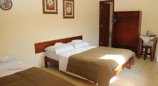Четырёхместный номер Standard Hotel Fazenda Santa Maria