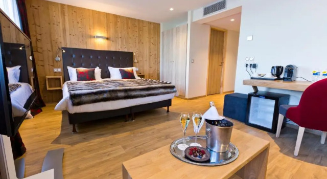 Номер Standard Hôtel restaurant Spa de lAbbaye