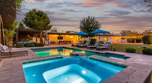 Коттедж Mescal Villa Casitas Sportcourt Pool NEW Kitchen