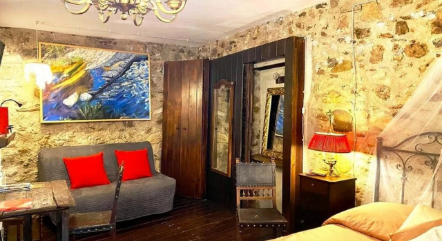 Люкс c 1 комнатой с красивым видом из окна B&B La Voce del Fiume Dimora storica di Charme