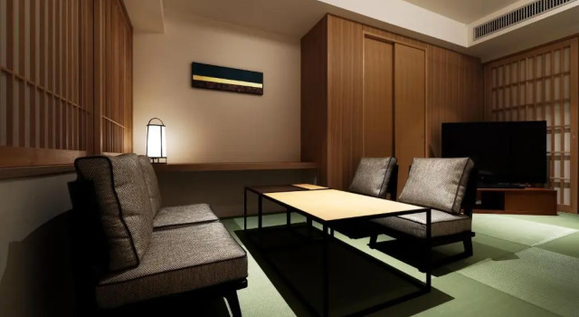 Двухместный люкс Japanese-Style Corner Sky Tree View PROSTYLE RYOKAN TOKYO ASAKUSA