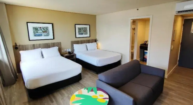 Двухместный номер Deluxe с балконом и с видом на море Holiday Inn Fortaleza by IHG