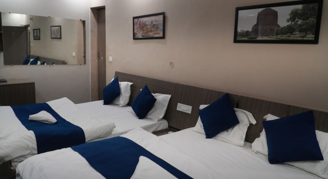 Четырёхместный семейный номер Standard Bluebells Varanasi