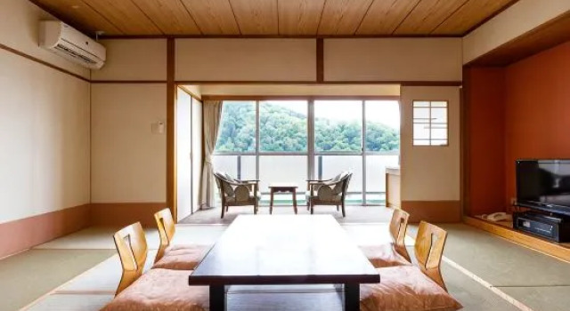 Номер Standard с видом на горы 湯郷グランドホテル Yunogo Onsen Yunogo Grand Hotel
