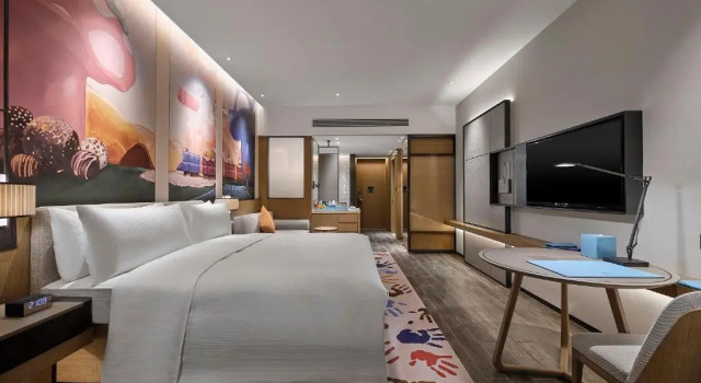 Двухместный номер Deluxe с балконом DoubleTree by Hilton Yingde Resort