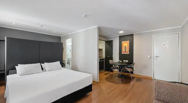 Одноместный номер Deluxe Slaviero Hotel São Paulo Ibirapuera