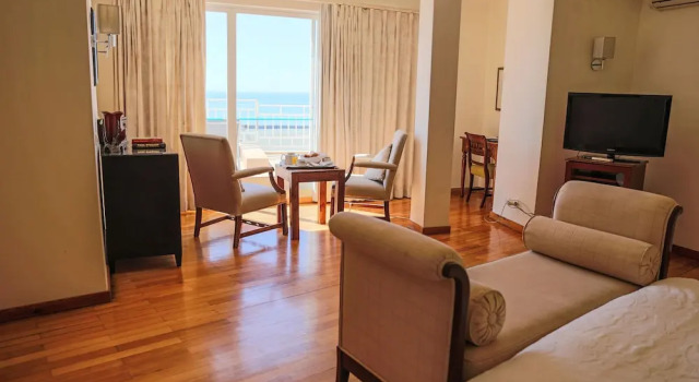 Двухместный номер Deluxe с балконом и с видом на море Boa Vista Hotel & Spa