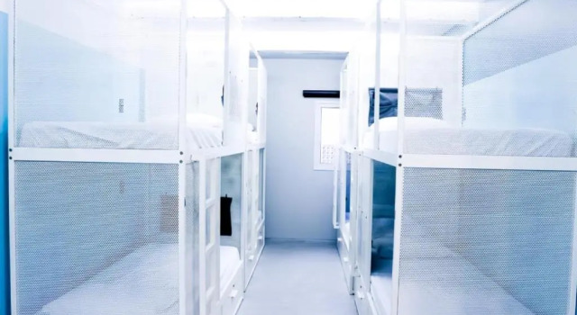 Кровать в общем номере (мужской номер) Artsy Vitoria Hostel
