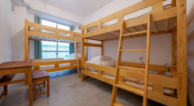 Четырёхместный семейный номер Standard HOSTEL COCONE Kyoto - Station