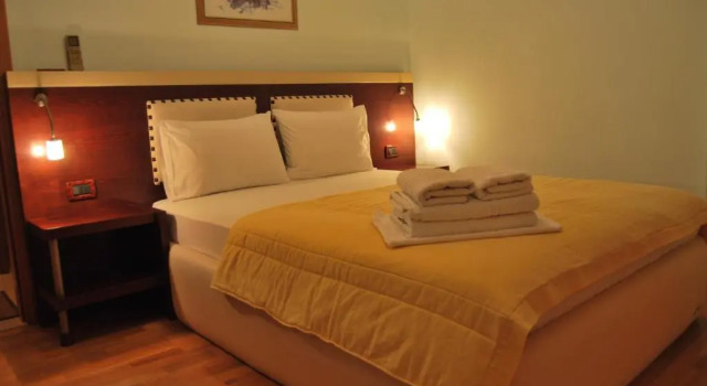 Люкс с балконом и с видом на море Hotel Panorama Sarande