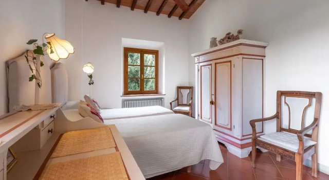 Номер Standard с видом на окрестности La Tesa Country House S. Gimignano