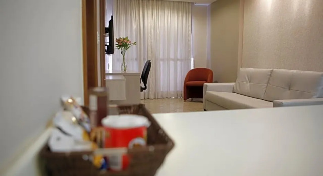 Двухместный номер Superior с балконом Quality Suites Vila Velha