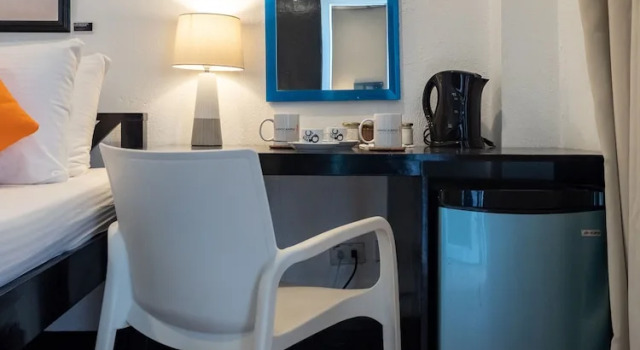Двухместный номер Deluxe с балконом и с красивым видом из окна Hippocampus Beach Resort