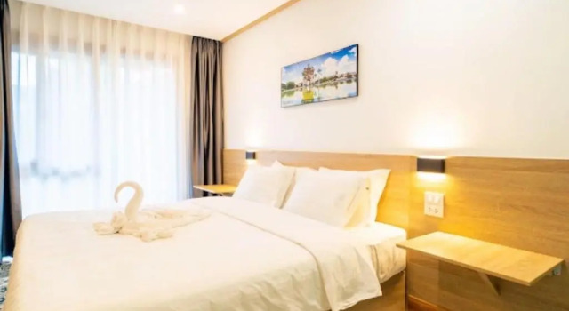 Двухместный номер Standard с балконом New Champa Boutique Hotel