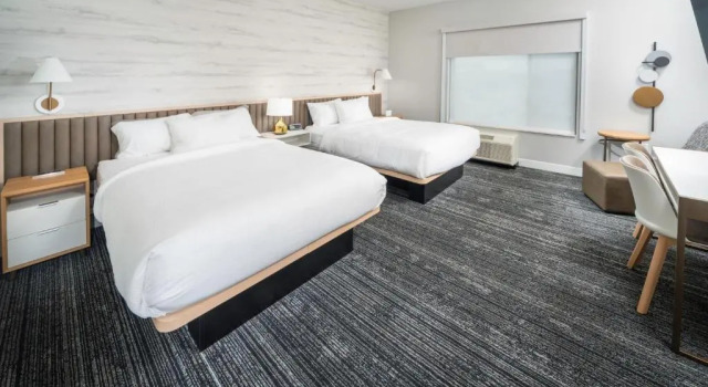 Двухместная студия TownePlace Suites by Marriott Louisville Downtown