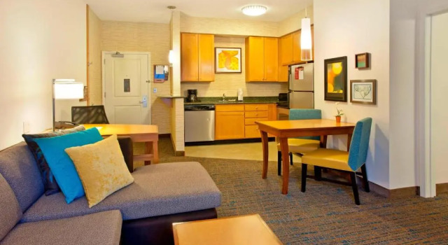 Люкс c 1 комнатой Residence Inn Bridgewater Branchburg