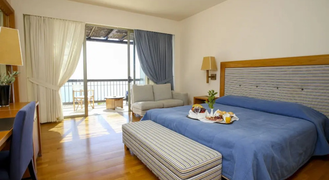 Одноместный номер Superior с балконом и с видом на море Ionian Blue Bungalows And Spa Resort
