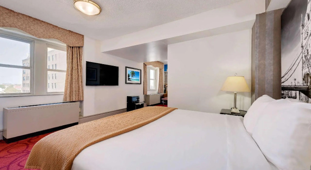 Двухместный люкс c 1 комнатой с видом на океан Baymont Inn & Suites Atlantic City
