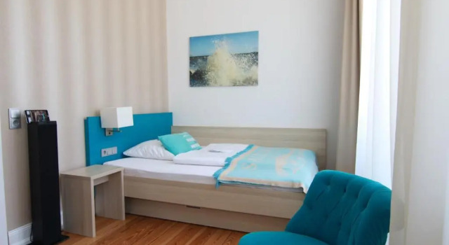 Одноместный номер Standard с балконом Hotel Villa WellenRausch by UniqStay