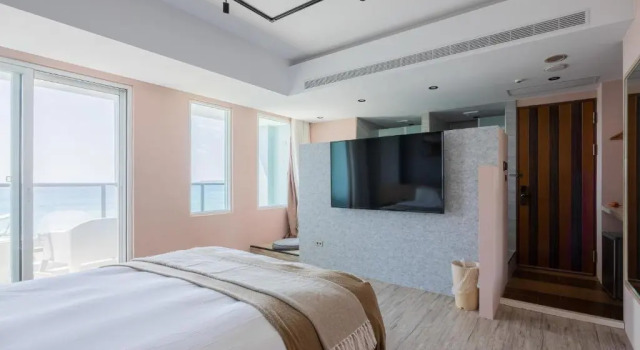 Двухместный номер Standard с видом на море Bin Hai Hostel