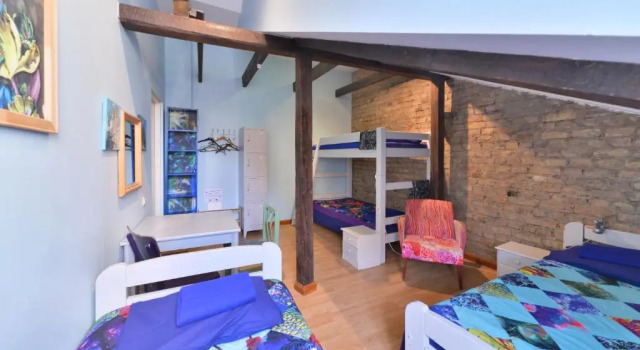 Четырёхместный номер Central Hostel