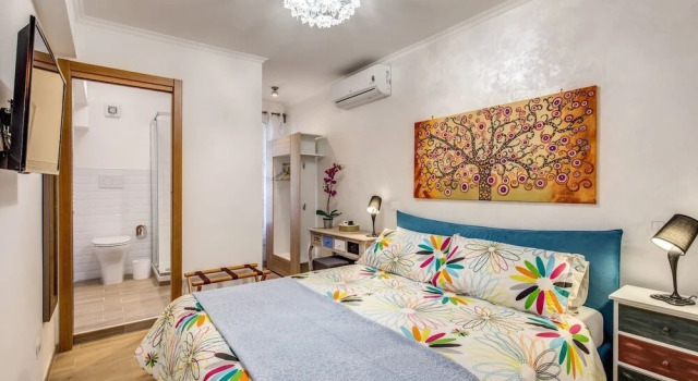 Retro'room/doppia/vaticano/2pax, Забронировать Отель Отели Рима с парковкой, рядом с Универмаг La Rinascente, Парковка