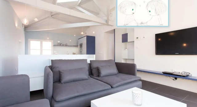 Top Floor2 Beds W/Sea Wiew, Забронировать Апартаменты/квартира Канны Приморские Альпы, рядом с Продуктовый рынок Forville Provencal