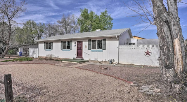 Коттедж Pet-friendly Canon City Home w/ Fenced Yard!