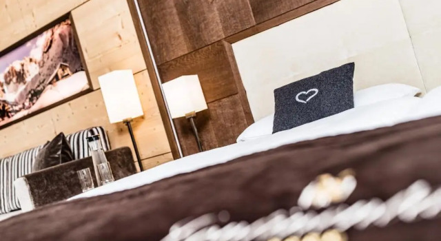 Двухместный номер Superior с балконом Hotel Continental Dolomites