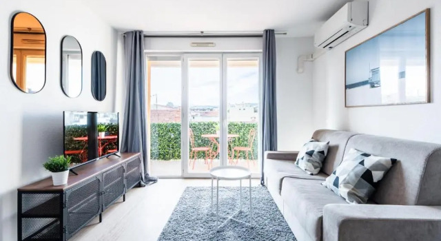 Апартаменты SMARTBNB - Appt 2 pièces dernier étage - Terrasse - Parking