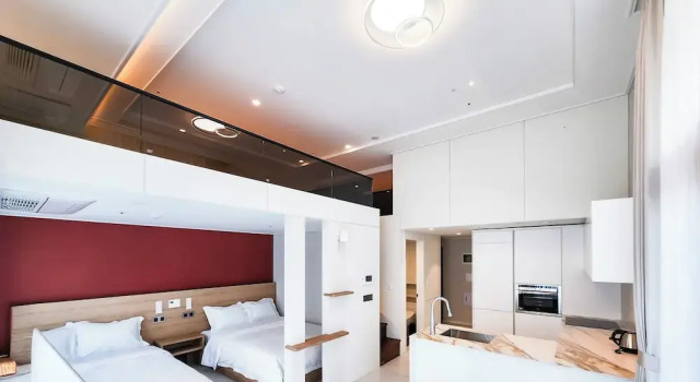 Camera familiare Standard duplex con balcone Paramion Hotel