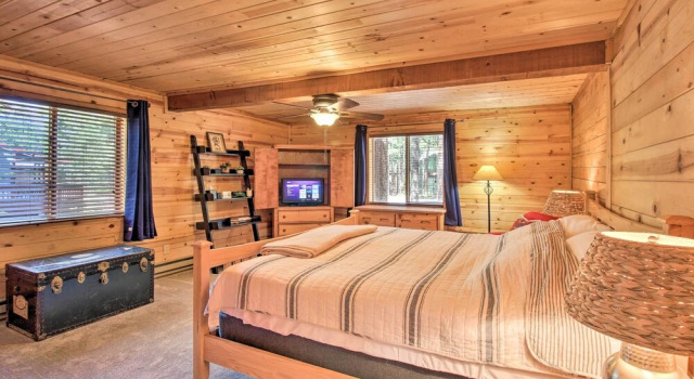 Pinetop-lakeside Cabin w/ Deck: Hike, Ski & Golf, Boek Vakantiehuis Lakeside Arizona