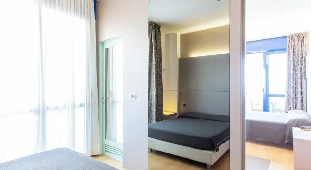 Семейный номер Standard с балконом Hotel Baltic Riccione-Fronte Mare