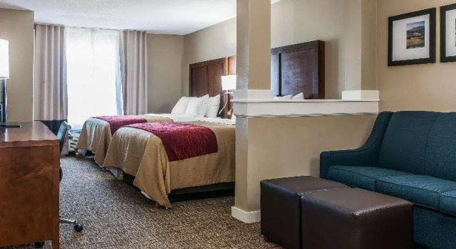 Двухместный люкс Comfort Inn & Suites Mount Sterling
